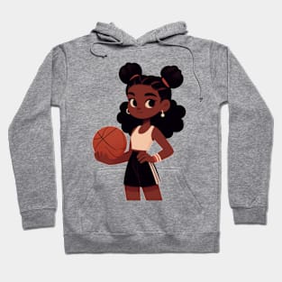 Female basketball player Hoodie